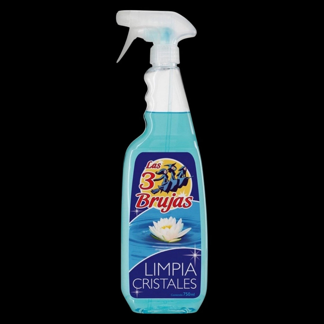 3 BRUJAS LIMPIA CRISTALES GLASS & MIRROR CLEANING SPRAY 750ml